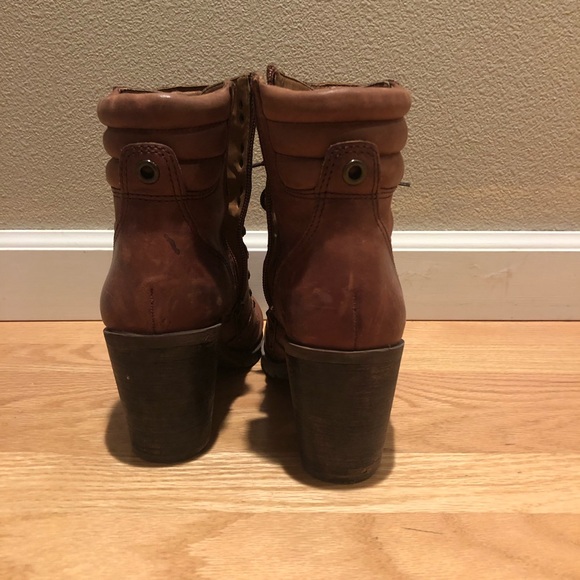 Lucky Brand lace up boots - Picture 4 of 9